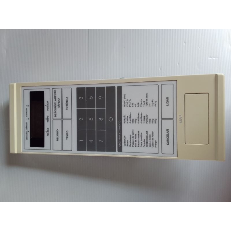 PAINEL COM PLACA DO MICROONDAS CCE PMW1250 127V USADO