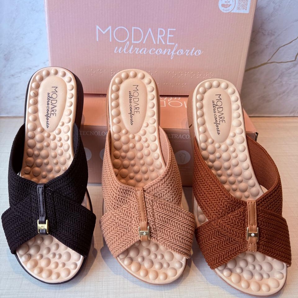 Chinelo Feminino Modare Confortavel Ortopedico Massageador em Oferta na Shopee