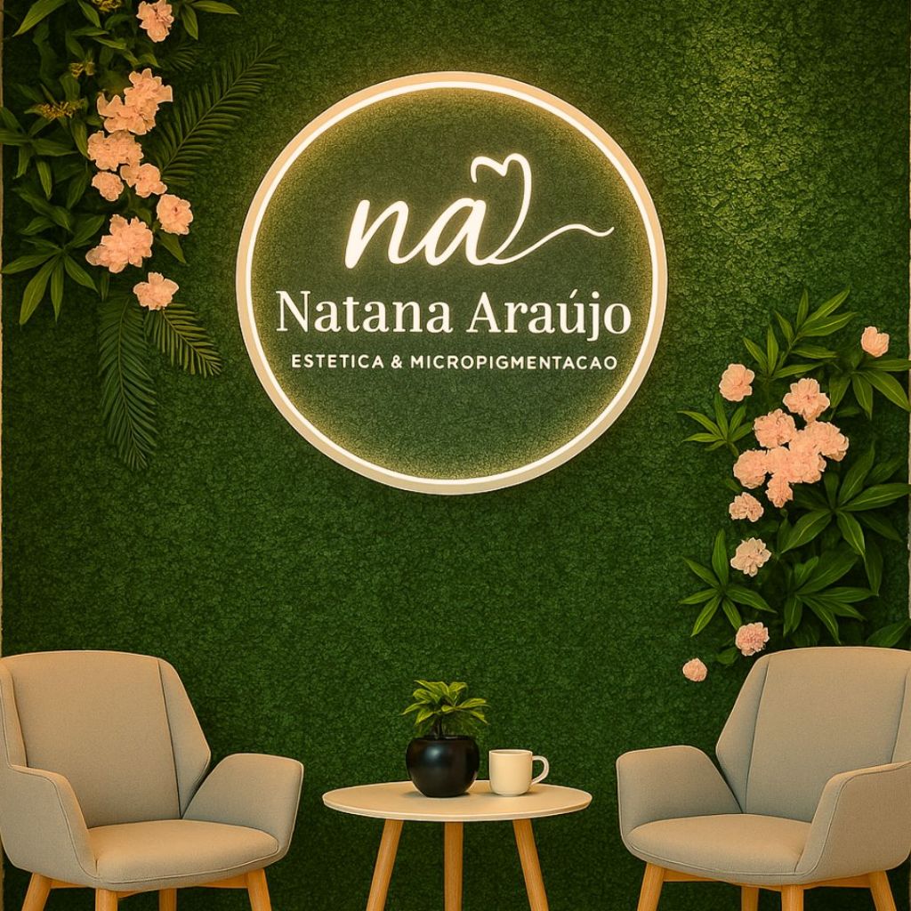 Placa de Acrílico com Neon Led Personalizada com Logo | Letreiro Iluminado - ENVIAR A ARTE ANTES DA COMPRA