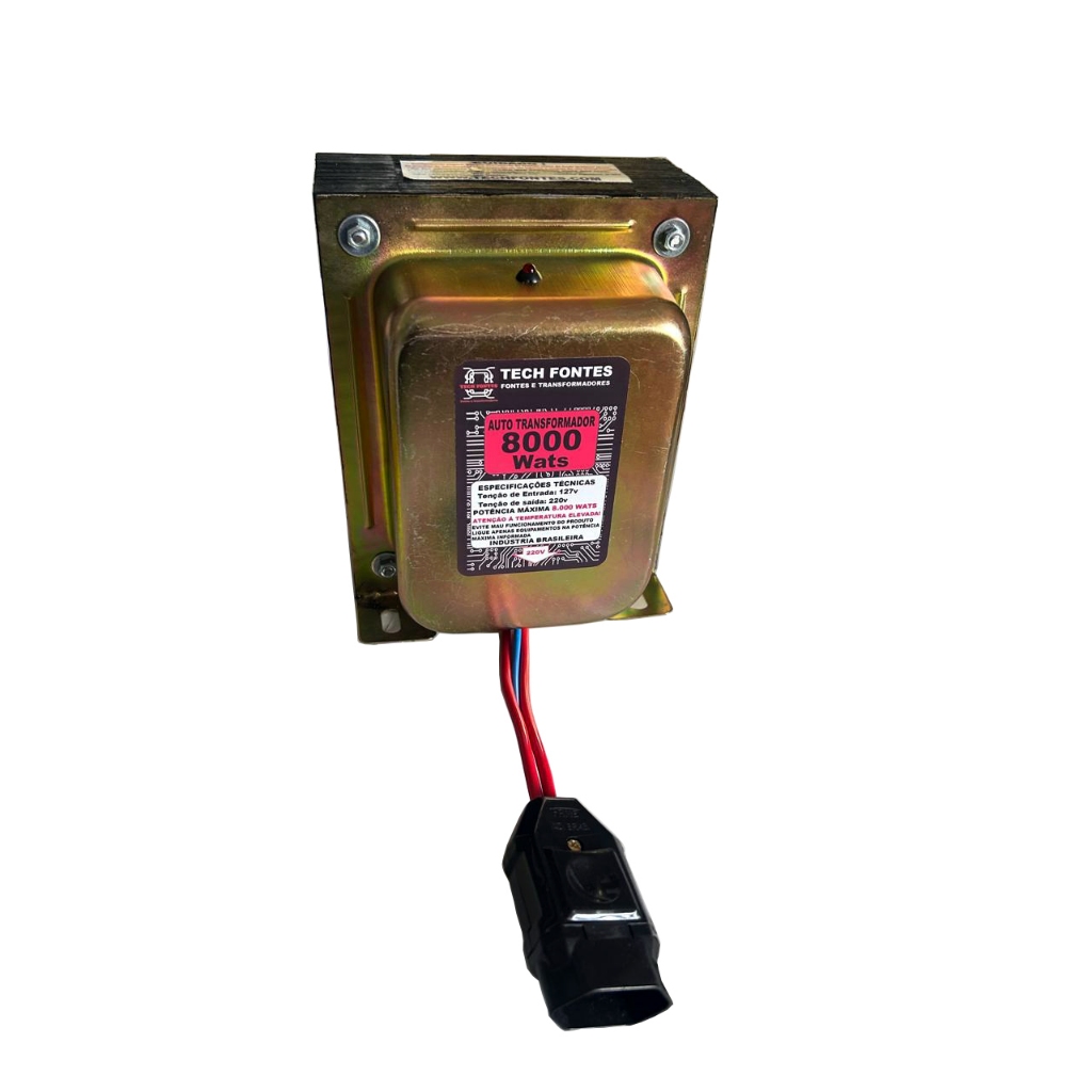 Auto Transformador 8000 Wats 110/220 Fogão De Indução Cooktop