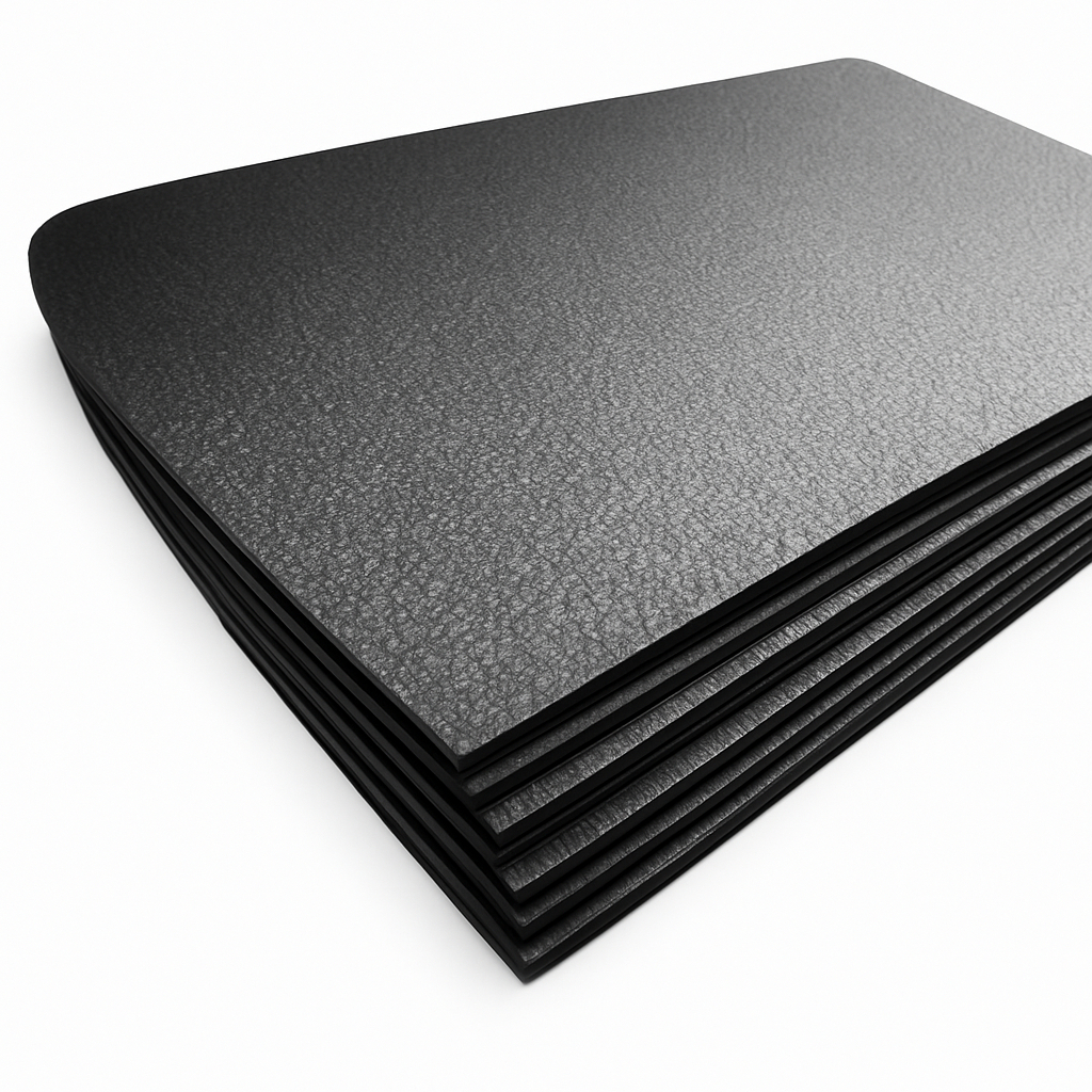 EVA 10mm - 1,30m x 1,80m Crepado Antiderrapante | Ideal para Caçambas, Barcos, Assoalhos e Muito Mais!