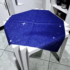Toalha De Mesa Tnt 70x70 UNIVERSO GLITTER 5 a 20 unidades