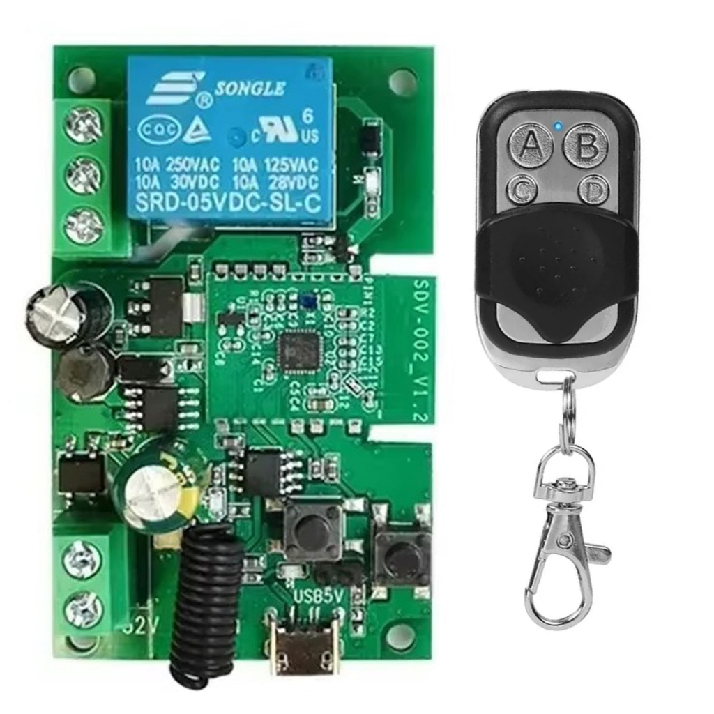 Sonoff Wifi Relé 5v-12v-32v Pulso Controle Remoto Alexa