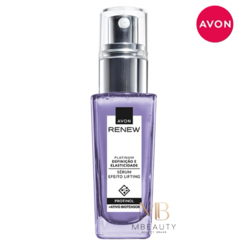 Avon Renew Platinum Sérum Concentrado Efeito Lifting 30ml.