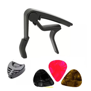 Capotraste Abraçadeira Capo Pestana Braçadeira Para Violao Guitarra Ukulele ... Capo em Aluminio Emborrachado