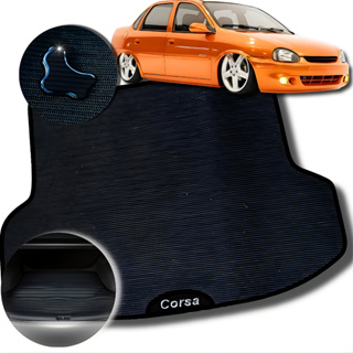 Jogo Tapete Porta Malas Corsa Classic Sedan 1996-09 Emborrachado Antiderrapante Impermeável Premium em Oferta na Shopee