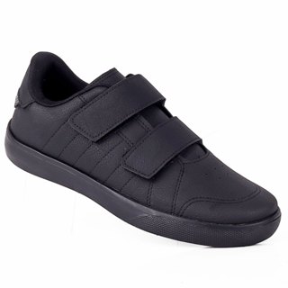 Tenis Infantil Casual Klin Unissex Escolar Com Velcro Super Confortável e Leve - Preto em Oferta na Shopee