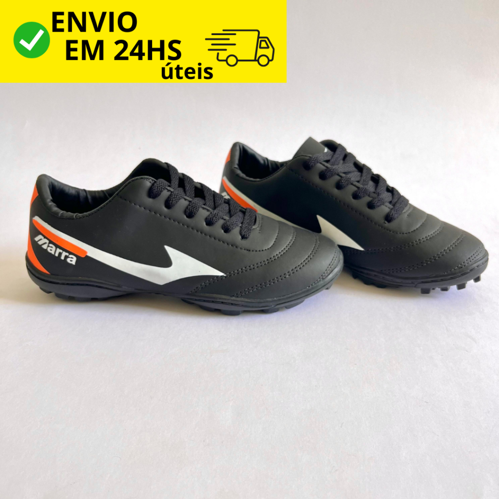 Chuteira de FUTSAL e SOCIETY Envio RÁPIDO Costurada Super Reforçada Quadra Tênis Adulto Unissex PROMOÇÃO