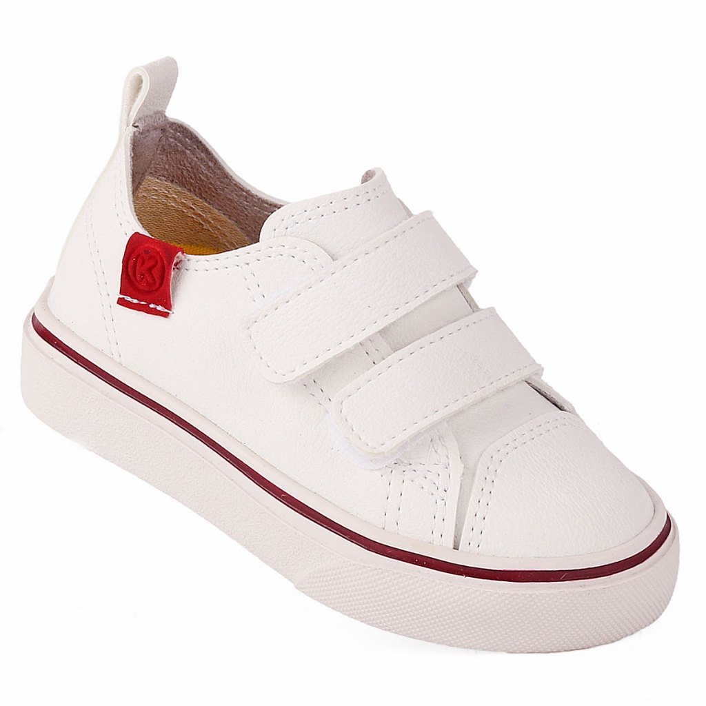 Tenis Infantil Casual Unissex FreeStyle KLIN  - Branco em Oferta na Shopee