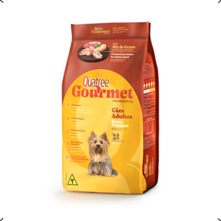 RAÇÃO QUATREE GOURMET ADULTO RAÇA PEQUENA 10KG em Oferta na Shopee
