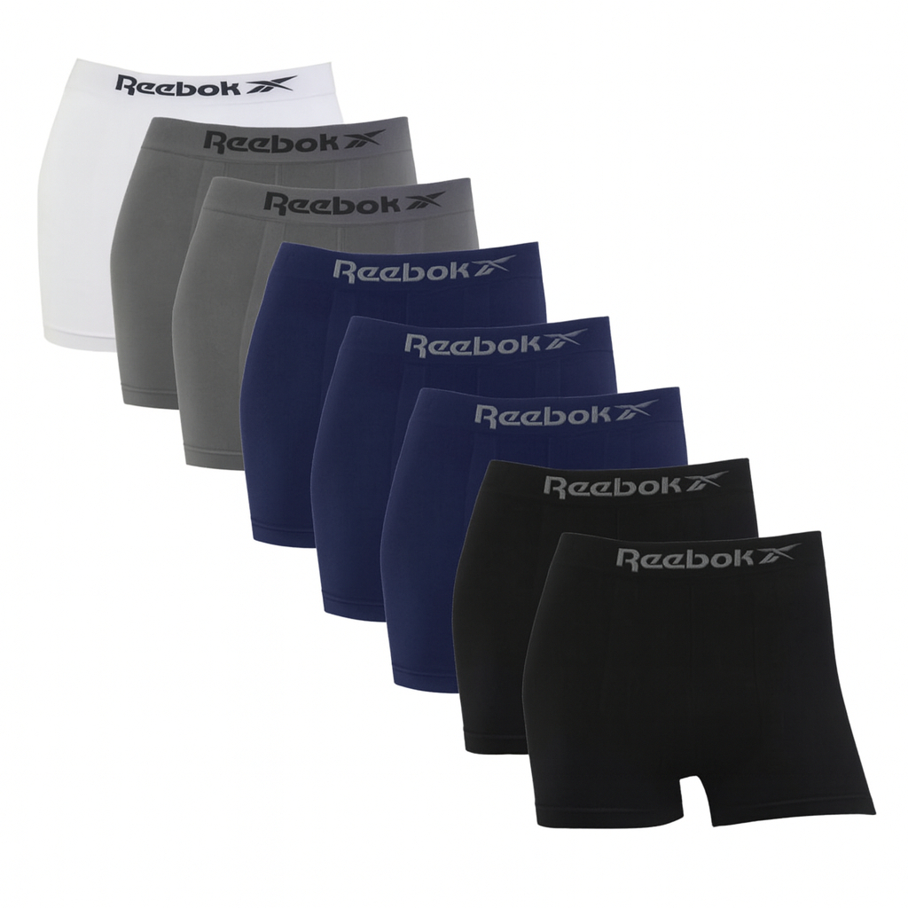 Cueca Box Reebok Masculina Elastano Microfibra Boxer Sem Costura Sortida Original Leve Suave em Oferta na Shopee