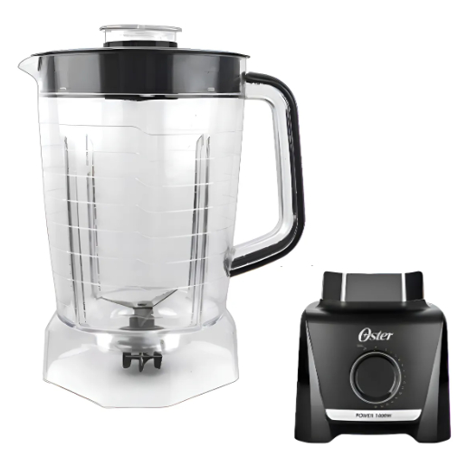 Copo Jarra Compativel Liquidificador Oster Power 1400 Full Oliq610 Preto
