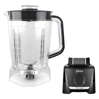 Copo Jarra Compativel Liquidificador Oster Power 1400 Full Oliq610 Preto