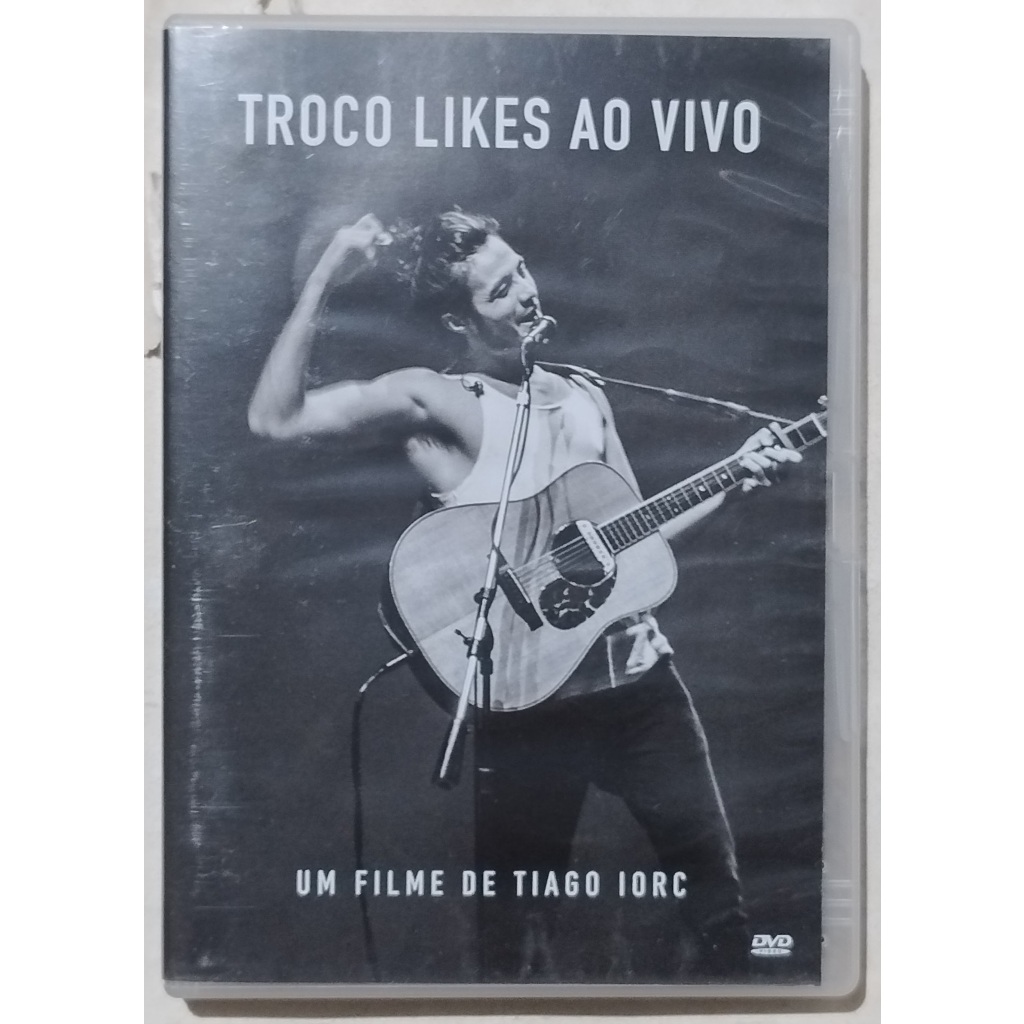 Dvd Troco Likes Ao Vivo Tiago Iorc Otimo Estado
