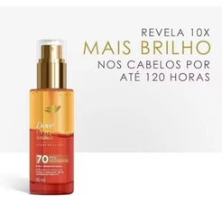 Dove Óleo + Sérum UV Repair e Gloss Ferúlico Expert em Danos 70 FPC