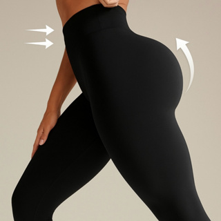 Calça Legging Cintura Alta Feminina Fitness em Oferta na Shopee