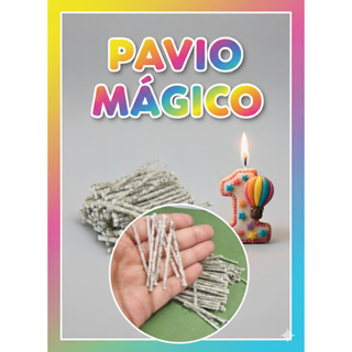 Pavio Magico Para Vela Em Biscuit 50- 100-200 Unidades Reacende Sozinho em Oferta na Shopee