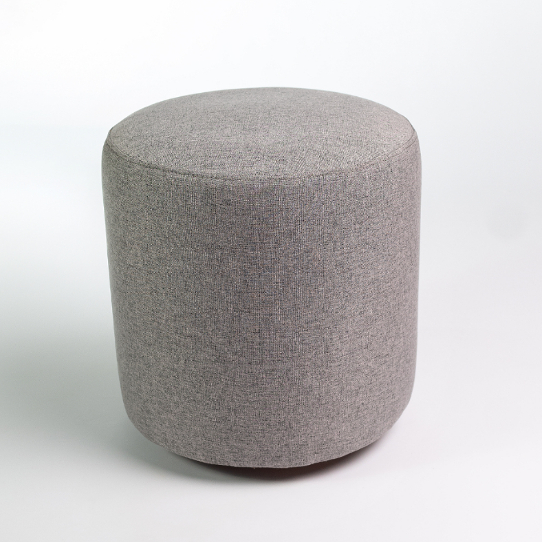 Puff Duna Decorativo Organico Puffe Redondo Tecido Linho em Oferta na Shopee