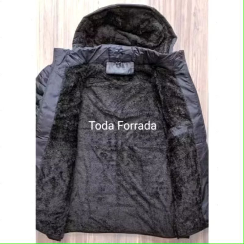 Jaqueta Masculina Forrada Peluciada do P ao G6 Jaqueta Masculina Forrada Peluciada do P ao G6