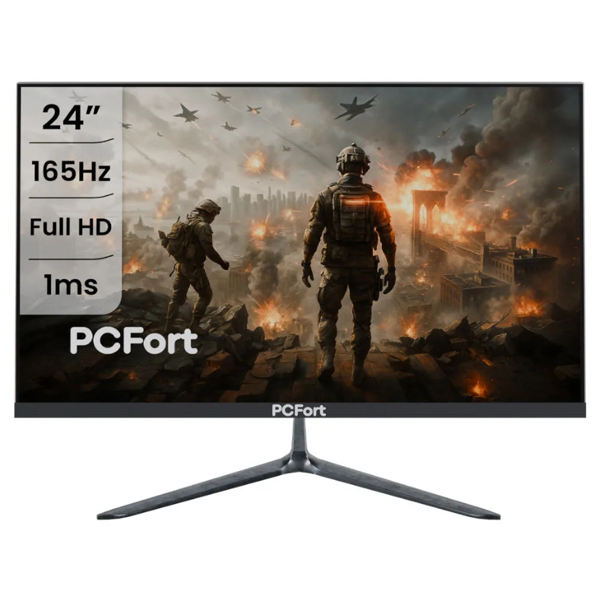Monitor Gamer PCFort H238F 165hz 24'' Led Full Hd Freesync Hdmi Display Port VESA em Oferta na Shopee