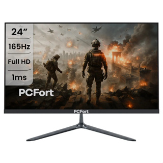 Monitor Gamer PCFort H238F 165hz 24'' Led Full Hd Freesync Hdmi Display Port VESA em Oferta na Shopee