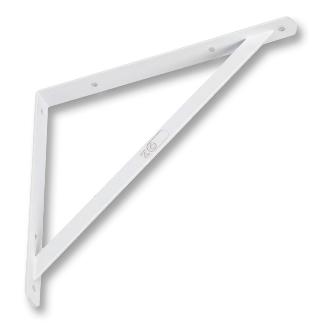 Suporte Cantoneira Mão Francesa 40cm Reforçado De Metal Oz em Oferta na Shopee