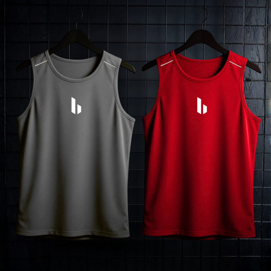 Kit  2  Regatas  Masculinas Dry Fitess Camisas DryFit  Masculino  Regata  Academia