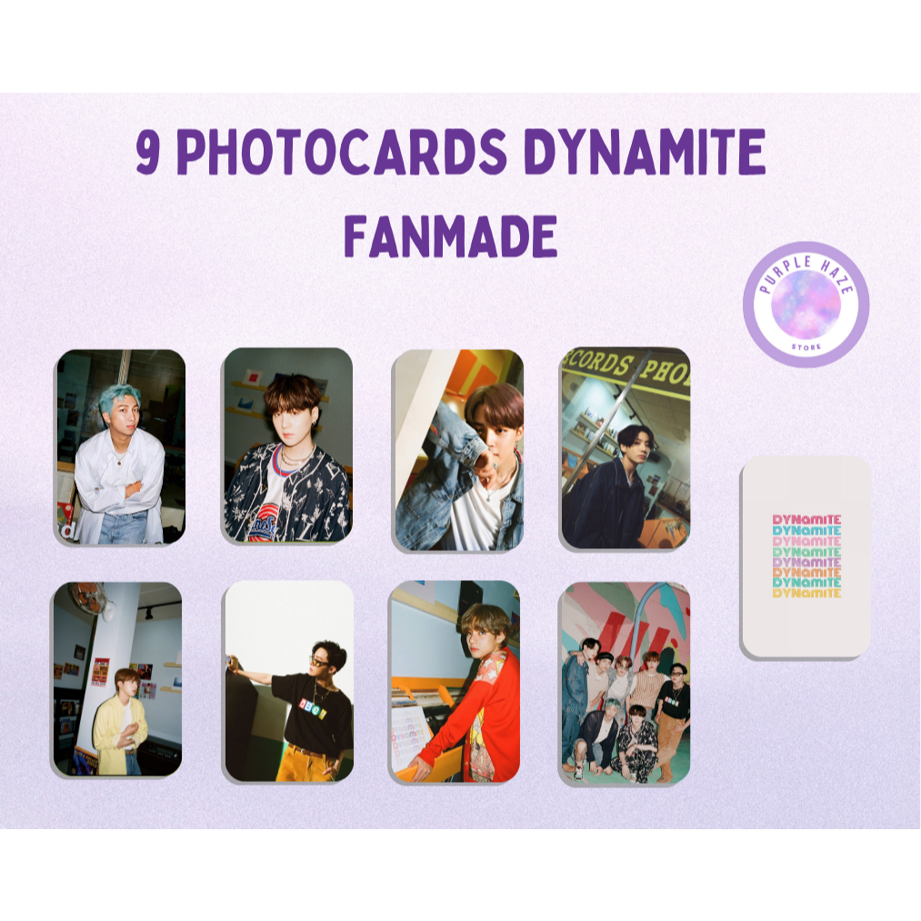 Photocard Bts Dynamite: Onde Comprar | BuscaProdutos