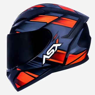 Capacete Moto Fechado ASX City Start Vermelho Brilho em Oferta na Shopee