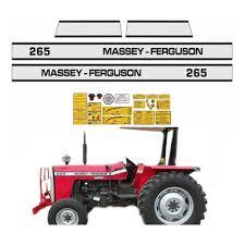 DECALQUE TRATOR MASSEY FERGUSON 265