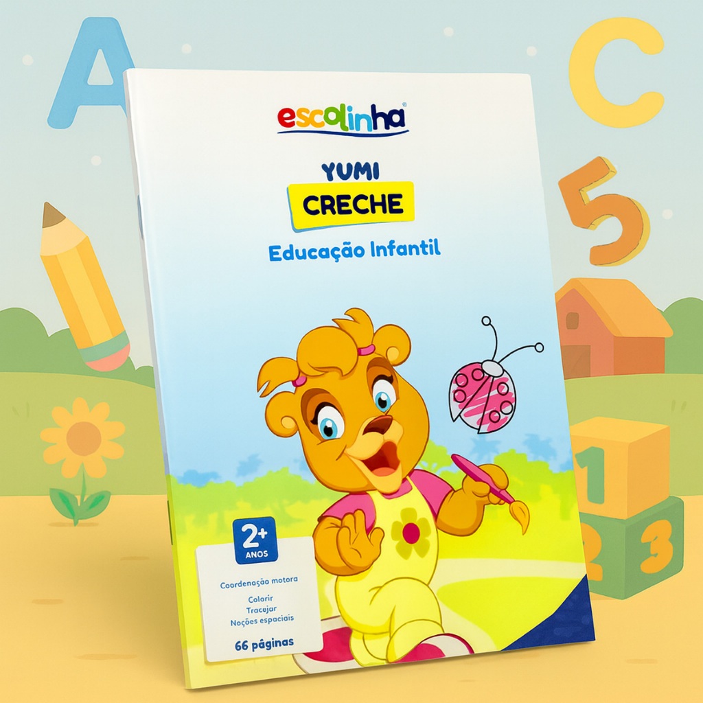 Livro Infantil Educativo Educação Infantil Creche - Exercícios De Alfabetização, Coordenação Motora em Oferta na Shopee