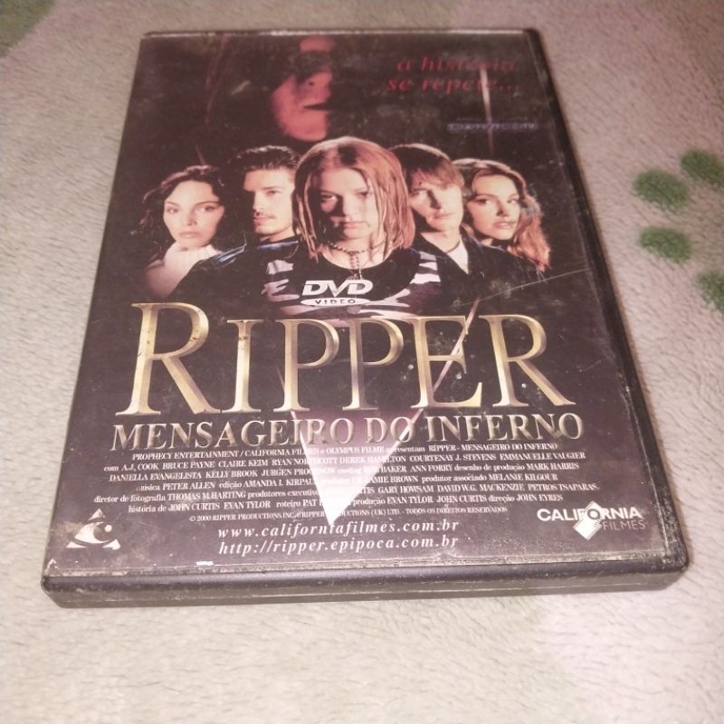 DVD Ripper - Mensageiro do Inferno (Origial)