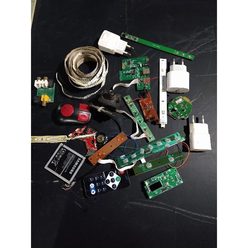 Kit sucata eletrônica itens variados
