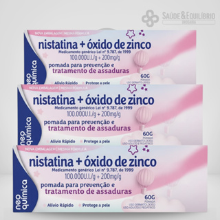 Pomada para Assaduras com Óxido de Zinco 60g – Proteção e Cuidado com a Pele em Oferta na Shopee