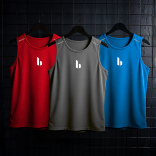 KIT 3 Regatas DryFit Masculinas Treino Corrida Allina, Regata Esportiva, Academia Performance
