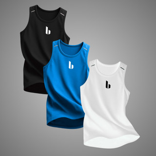 KIT PROMOÇÃO 3 Regatas DryFit Masculinas Sem Manga Dryfitness, leve, esportiva, academia
