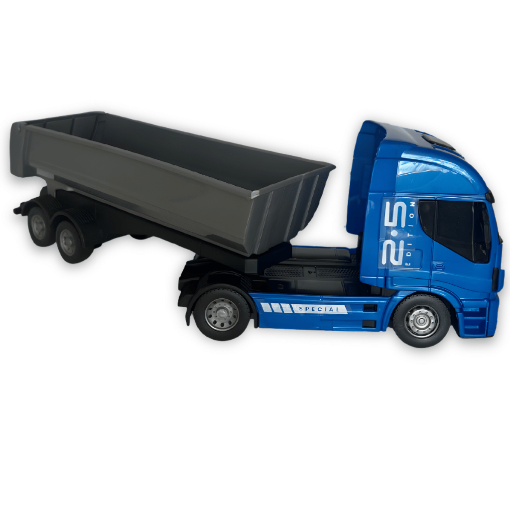 Brinquedo Caminhão Iveco Hi-way Cacamba Basculante Original
