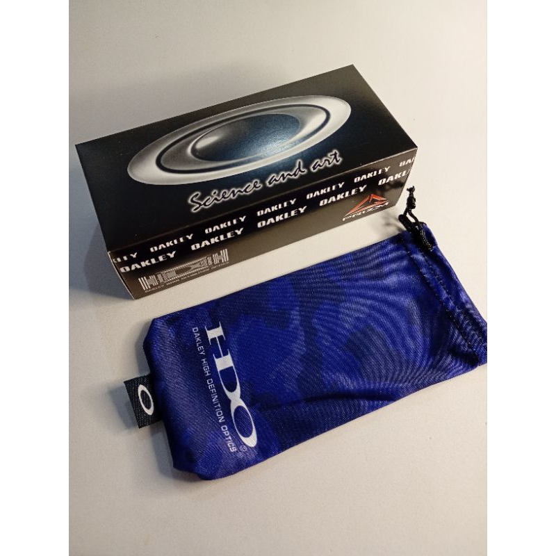 Saquinho bag para óculos azul