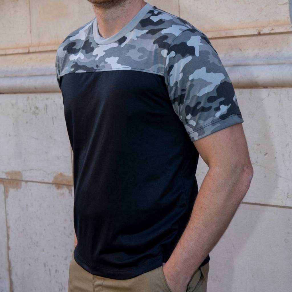 Blusa Camuflada Tiro Prático Operador Militar Original instrutor tático defesa pessoal