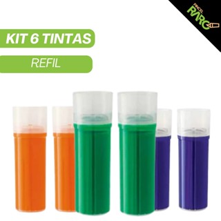 Refil para Pincel Marcador Pilot Board Master quadro branco  kit 6 unidades em Oferta na Shopee