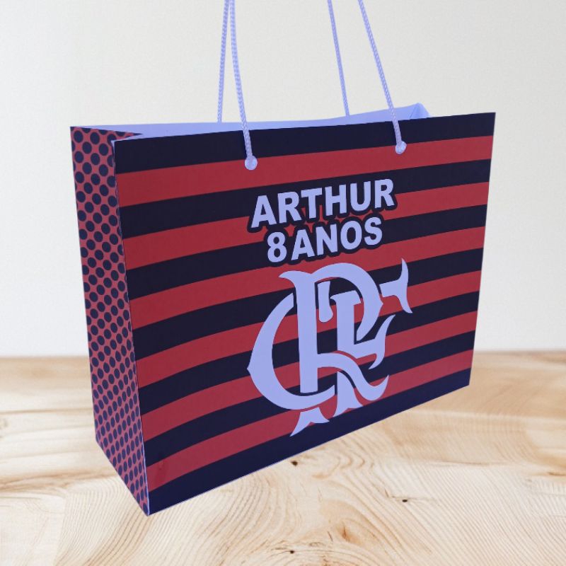 Sacolinha do Flamengo / Personalizado | Sacolinha | Lembrancinha | Mimos | PEGUE E MONTE
