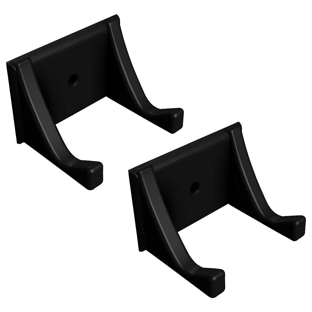 Kit 2 Suportes De Parede P/ Controle E Headset Ps5 Ps4 Xbox