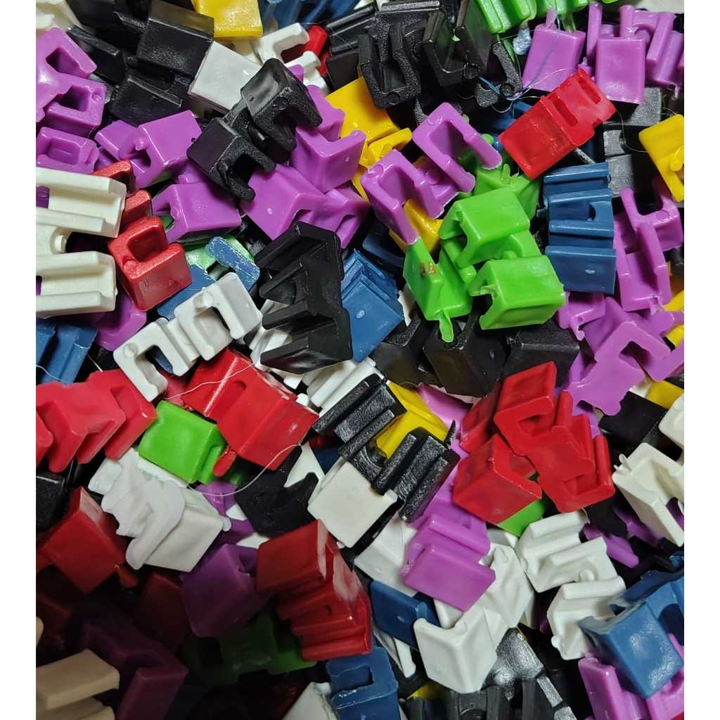 Adaptador hashi borrachinha clip Kit com 2, 10, 20 ou 30 unidades em Oferta na Shopee