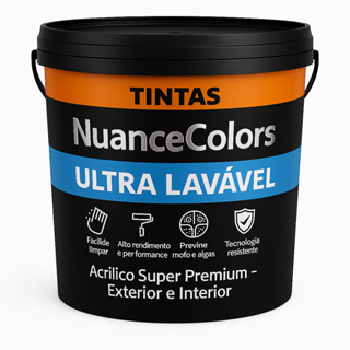 Tinta Super Lavavel 5Kg e 13Kg NuanceColors - Limpavel Facil de Limpar Premium Luxo em Oferta na Shopee