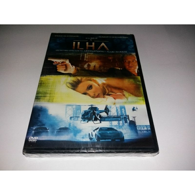 Dvd - A Ilha - 2005 - Ewan McGregor - Scarlett Johanson - Michael Bay - Dublado - Lacrado