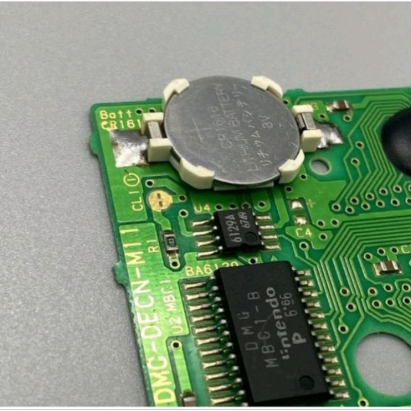 Suportes para bateria CR 1616 para cartucho Game Boy, Pocket, Color, Advance e SP