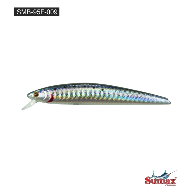 Isca Artificial Sumax BULLET MINNOW 95 |9,5CM|8.5G| Ideal para Tucunaré, Dourado. todas tem rattling