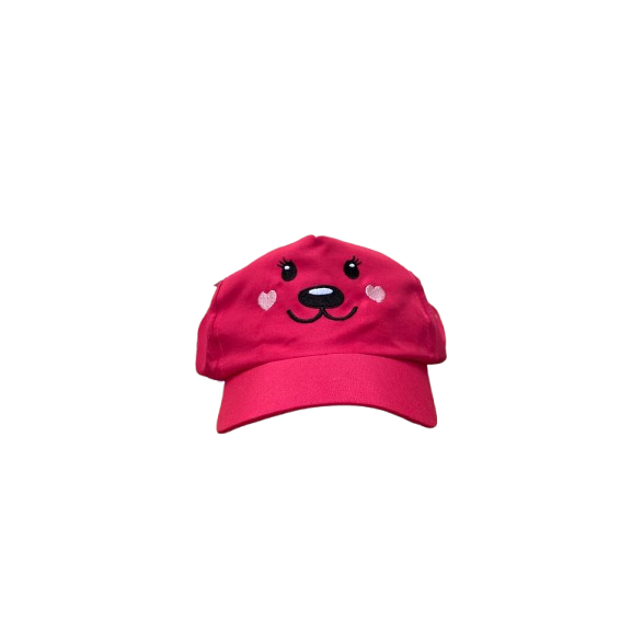 Boné Infantil Cachorrinha Rosa | Boné Menina Menino Fofo e Confortável | Acessório Estiloso para o Verão Kids Baby