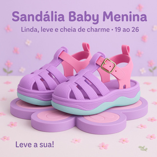 Papete Baby Menina - Leve e Conforto Que Acompanha o Crescimento Cheia De Charme | Últimas Unidades em Oferta na Shopee