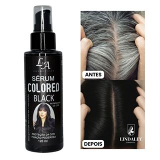 Sérum Black Escurecedor Cabelos Brancos Tonalizante Efeito 100% Natural Super Resultado Sem Amônia em Oferta na Shopee